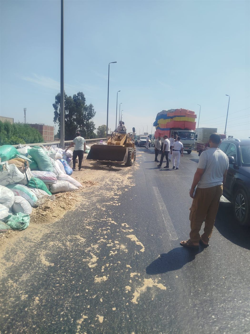 حادث بالطريق الزراعي بالقليوبية، فيتو 