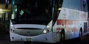 حافلة فريق الزمالك تصل استاد القاهرة استعدادًا لمواجهة أبو قير للأسمدة بالدوري