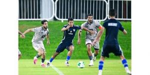 «الأزرق» تغلب على لوسيل في «المناورة التدريبية»