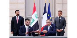 الرئيس الفرنسي ورئيس الوزراء العراقي يشهدان توقيع 6 مذكرات تفاهم في الإليزيه