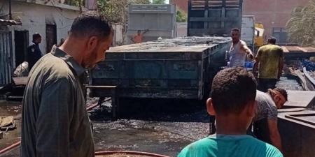 حاول تفادي توكتوك وملاكي، اختلال عجلة قيادة تريلا وراء مصرع قائدها بالبدرشين