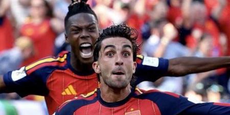دوري الأمم الأوروبية، إنجلترا تتقدم على إسبانيا 2-1 في الشوط الأول