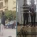 مقطع فيديو يقود إلى ضبط 3 متهمين بسرقة حديد أعمدة الإنارة بالدقي