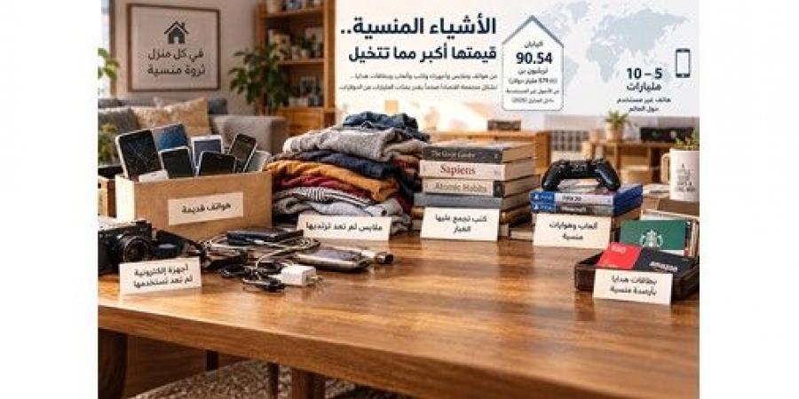 اقتصاد الأشياء المنسية.. ثروات ضخمة تختبئ داخل منازلنا