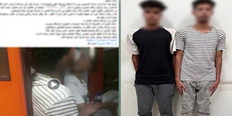 فيديو يشعل السوشيال ميديا، ضبط شخصين بعد اتهامهما بتعاطي المخدرات على متن قطار بأسيوط