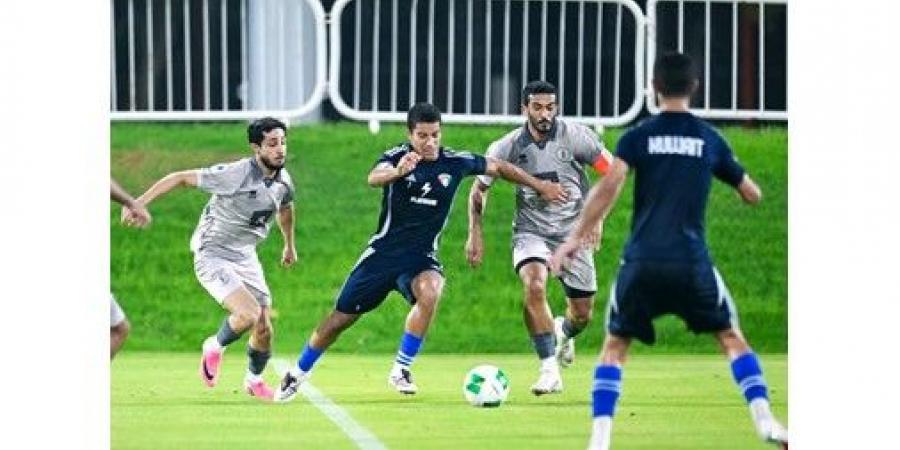 «الأزرق» تغلب على لوسيل في «المناورة التدريبية»