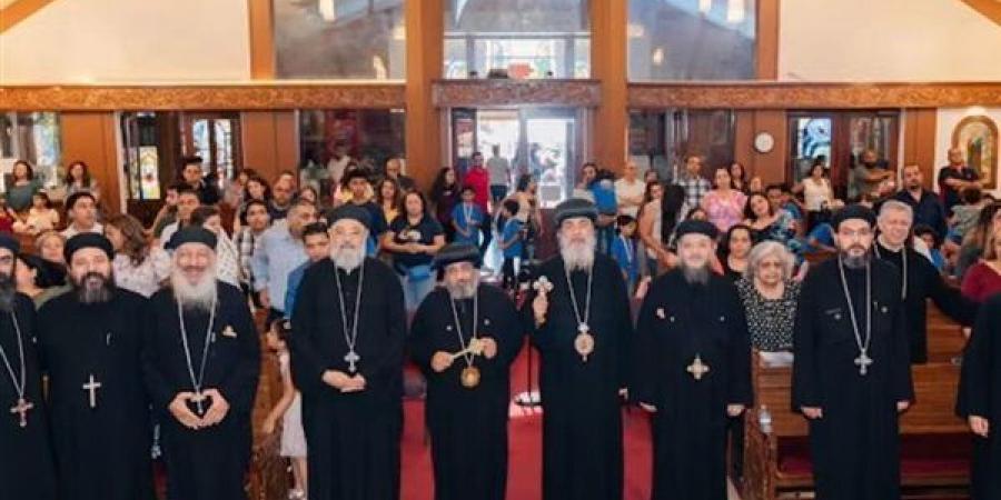 مهرجان الكرازة في كاليفورنيا يحتفل برأس السنة القبطية، ويكرم المشاركين ورسامة 12 شماسا
