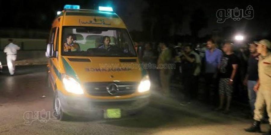 إصابة 4 أشخاص في تصادم دراجتين ناريتين بسيارة ميكروباص ببني سويف